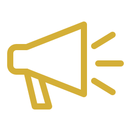 Announcement/notification icon (megaphone)